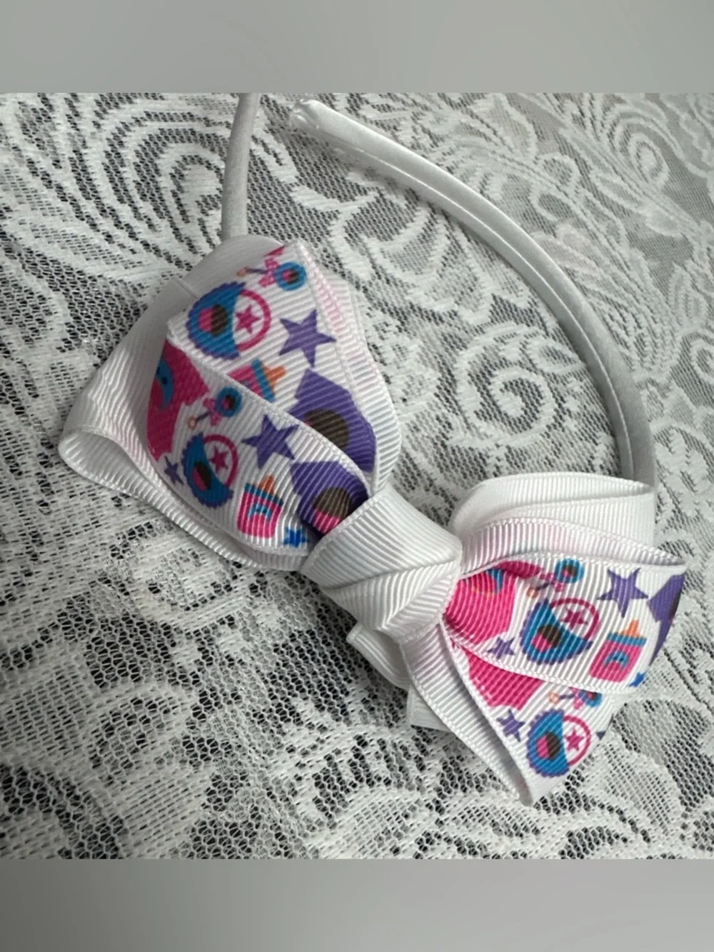 Girls Owl Bow Headbands 🦉🎀 6pc Colorful Cute Set